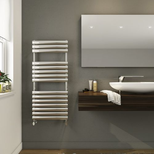 DQ Heating Cove STR Designer Stainless Steel Heated Towel Rail