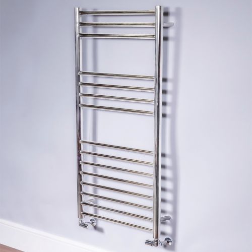 DQ Heating Siena Designer Stainless Steel Heated Towel Rail