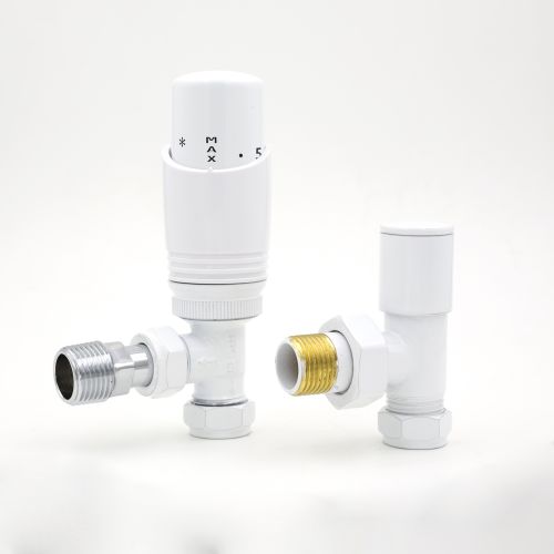 Eucotherm Deluxe TRV Angled Thermostatic Radiator Valves