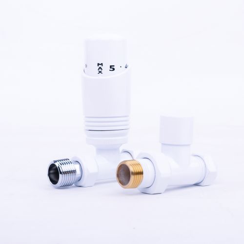 Eucotherm Deluxe TRV Straight Thermostatic Radiator Valves