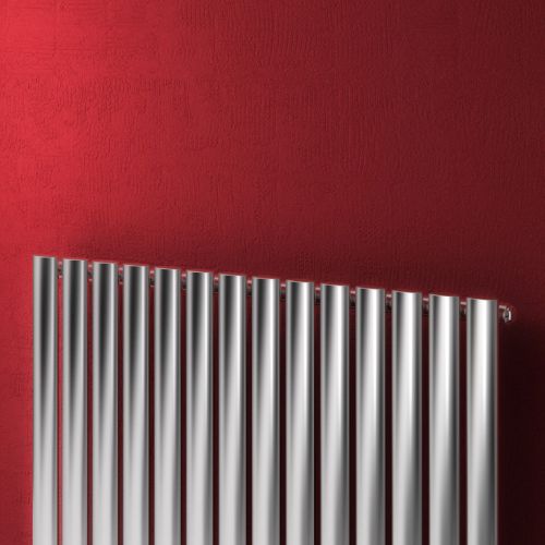 Reina Nerox Horizontal Double Stainless Steel Designer Radiator