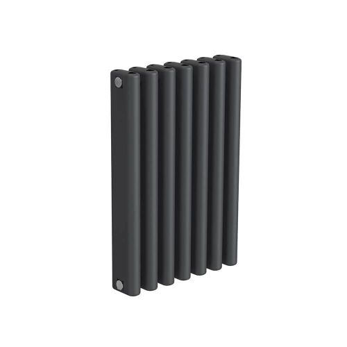 Reina Alco 600x580mm Horizontal Anthracite Aluminium Designer Radiator