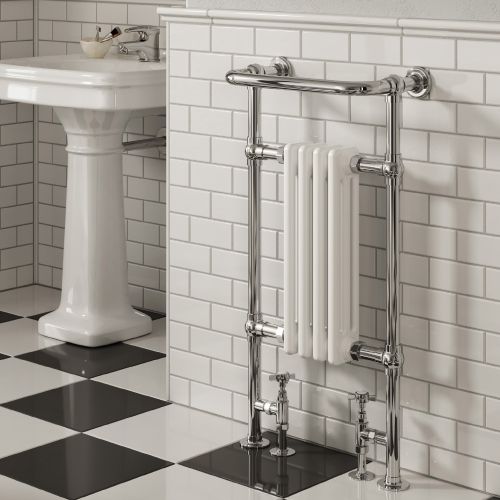 Reina Alicia Traditional Heated Towel Rail 952x479mm