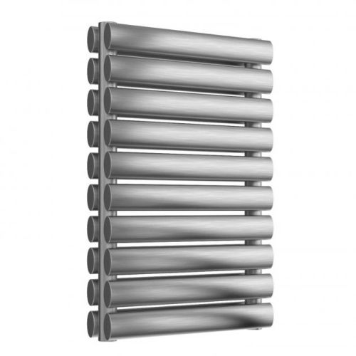 Reina Artena 590x400mm Horizontal Brushed Double Stainless Steel Radiator