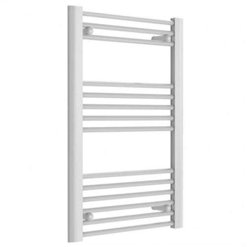 Reina Divale 800x530mm White Aluminium Heated Towel Rail