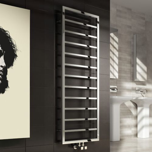 Reina Egna Stainless Steel Designer Heated Towel Rail