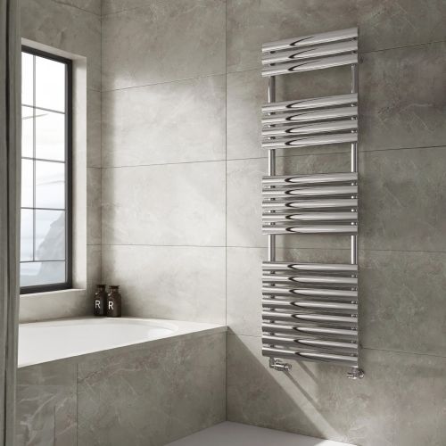 Reina Helin Stainless Steel Designer Heated Towel Rail