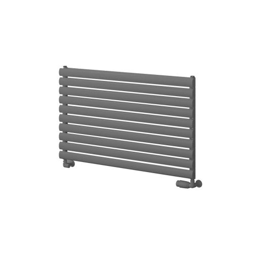 Reina Roda 590x1000mm Horizontal Single Anthracite Designer Radiator