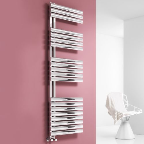 Reina Scalo Stainless Steel Designer Heated Towel Rail