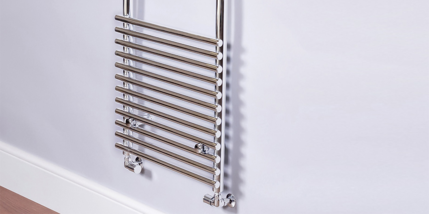 DQ Heating Altona Designer Steel Heated Towel Rail