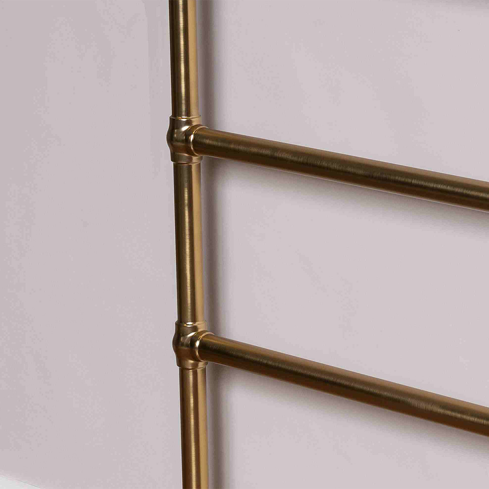 DQ Heating Eastbury Traditional Designer Steel Heated Towel Rail