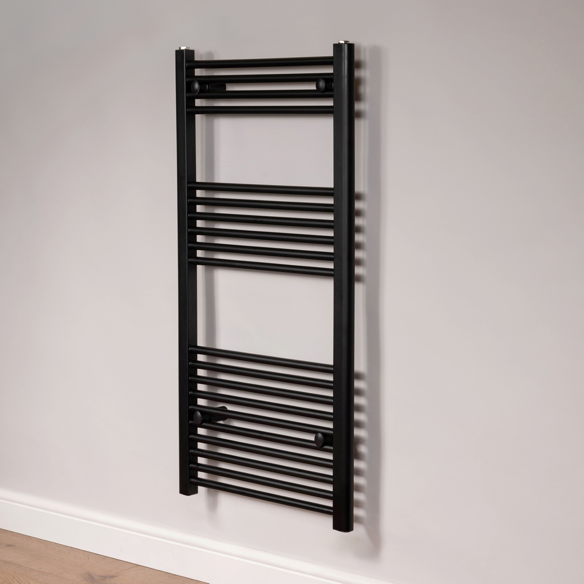 DQ Heating Essential Electric Designer Steel Heated Towel Rail