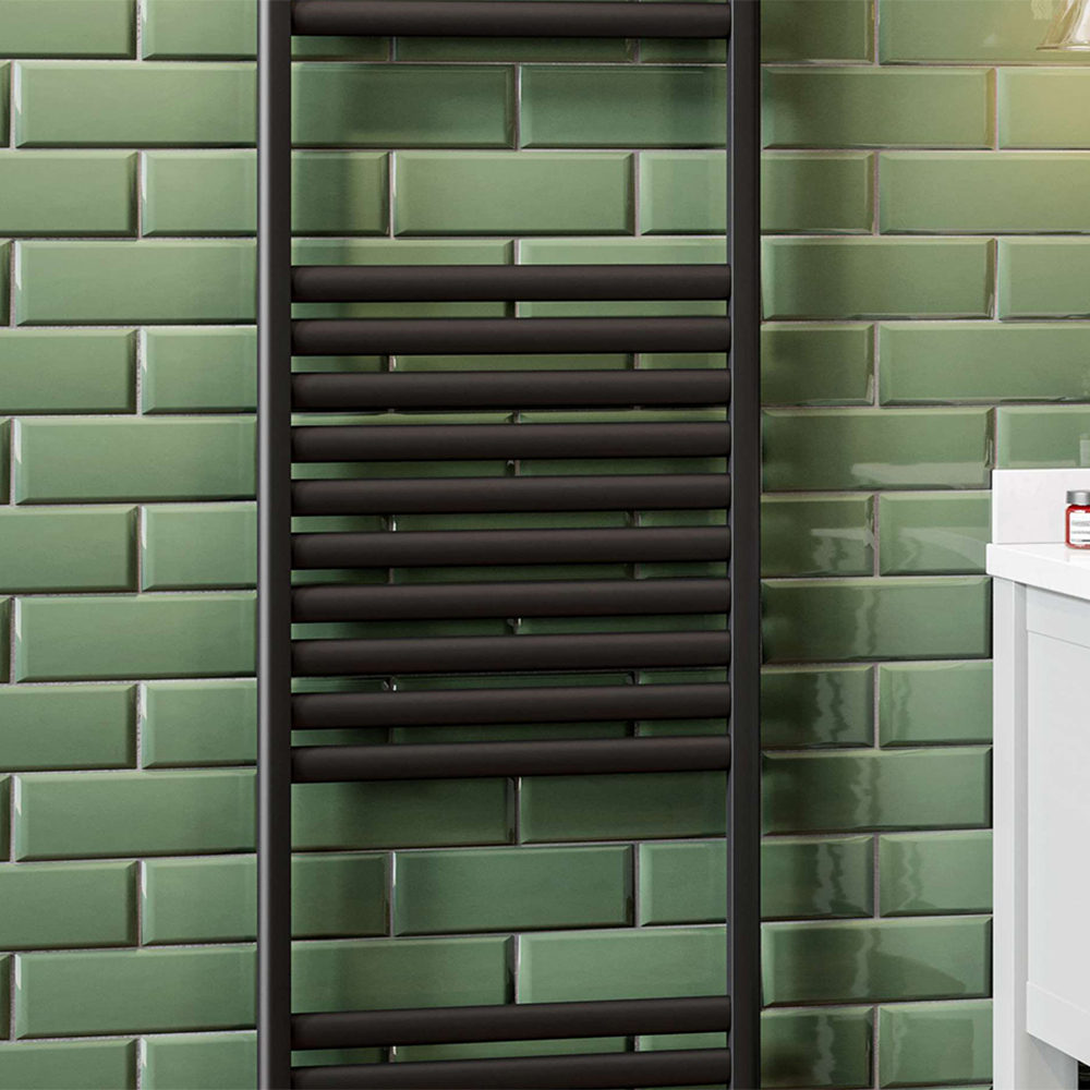 DQ Heating Indio Designer Aluminium Heated Towel Rail