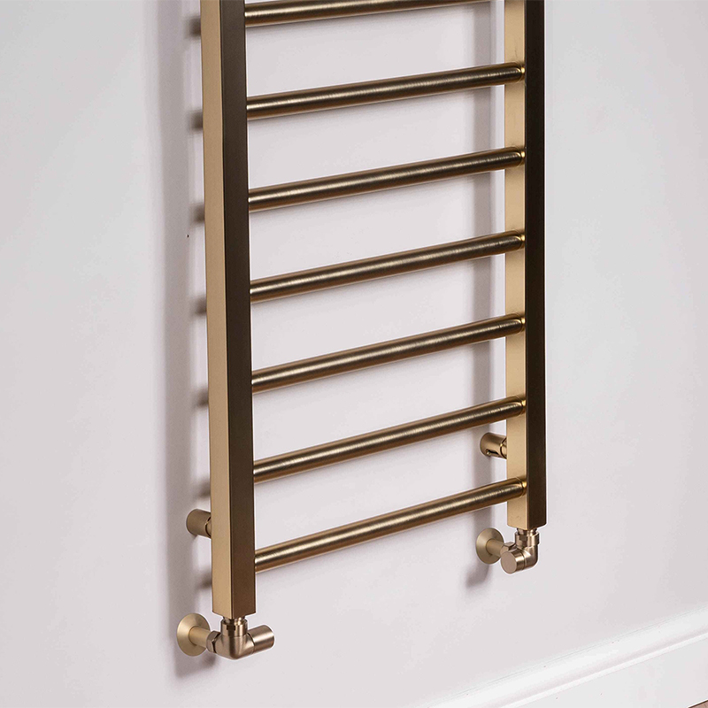 DQ Heating Kylo Designer Steel Heated Towel Rail