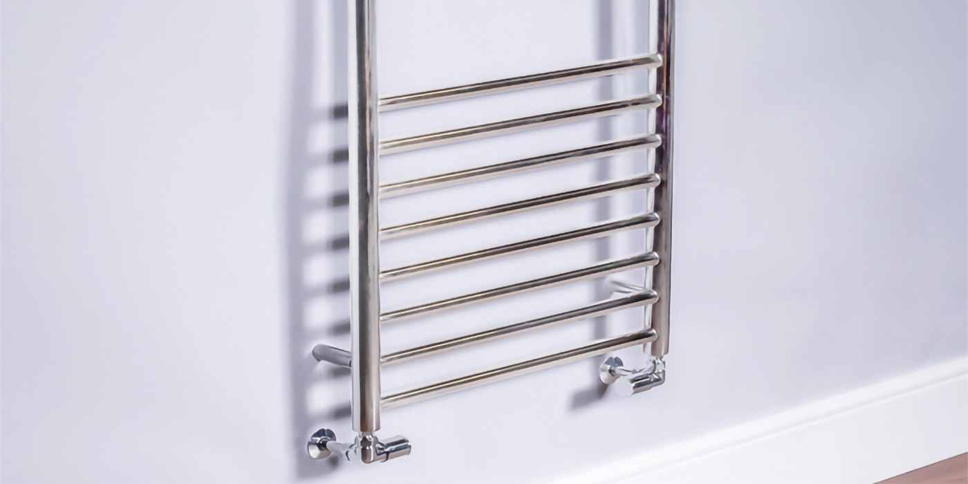 DQ Heating Siena Designer Stainless Steel Heated Towel Rail