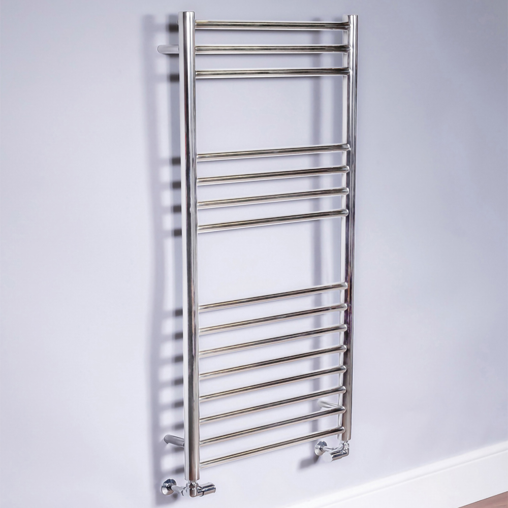 DQ Heating Siena Designer Stainless Steel Heated Towel Rail