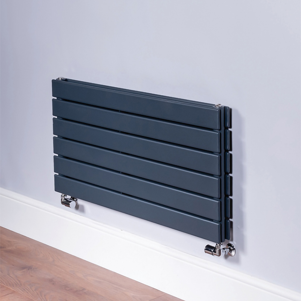 DQ Heating Strata Double Horizontal Designer Steel Radiator