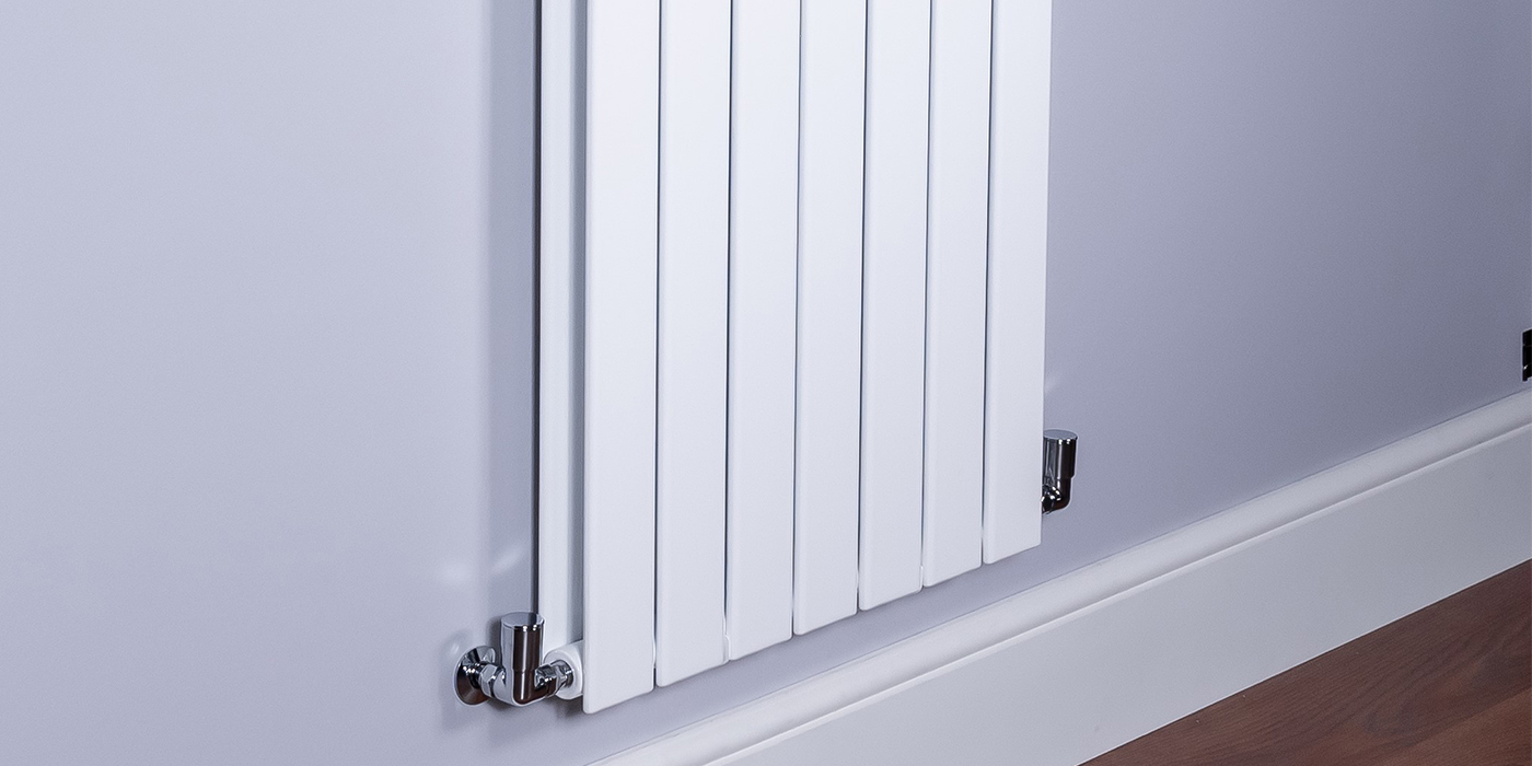 DQ Heating Strata Double Vertical Designer Steel Radiator