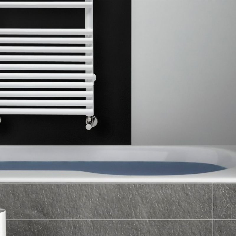 DQ Heating Vulcano T Designer Steel Heated Towel Rail