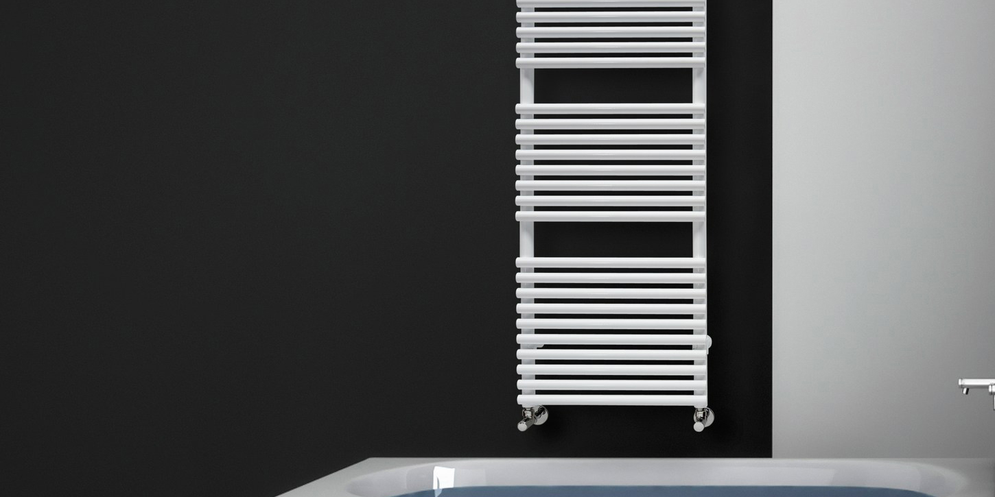 DQ Heating Vulcano T Designer Steel Heated Towel Rail