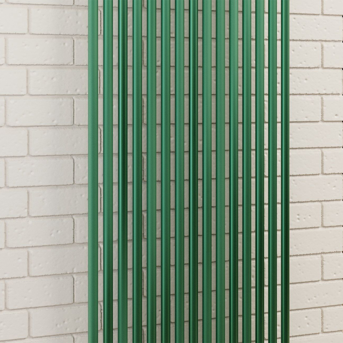 DQ Heating Vulcano Double Vertical Designer Radiator