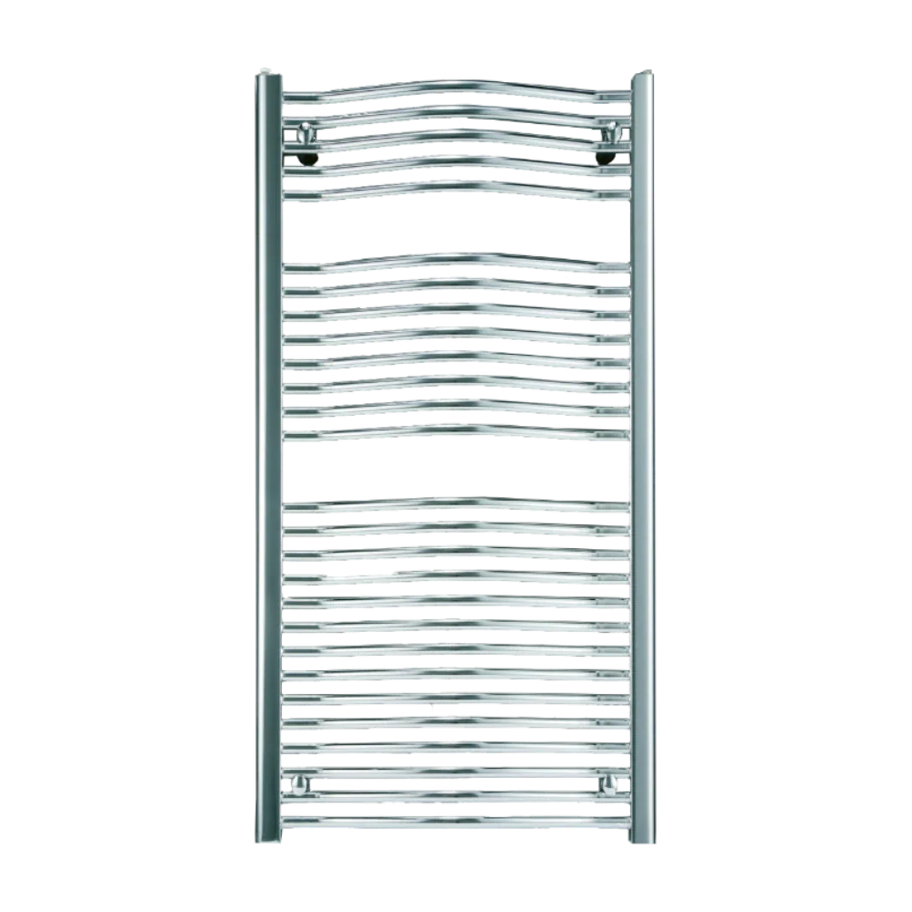 Eucotherm Bacchus Chrome Steel Designer Heated Towel Rail