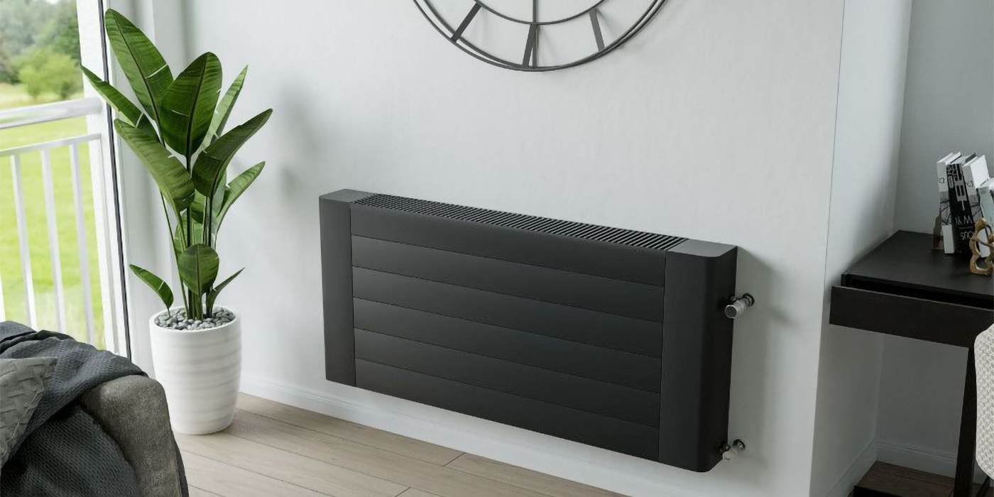 Eucotherm Blaze Horizontal Designer Aluminium Convection Radiator