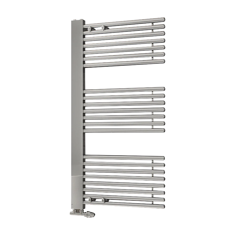 Eucotherm Ceres Chrome Steel Designer Heated Towel Rail