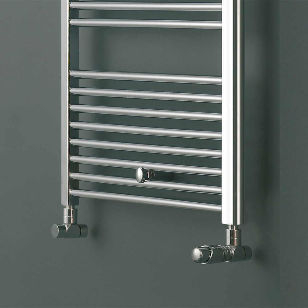 Eucotherm Chromo Straight Steel Designer Heated Towel Rail