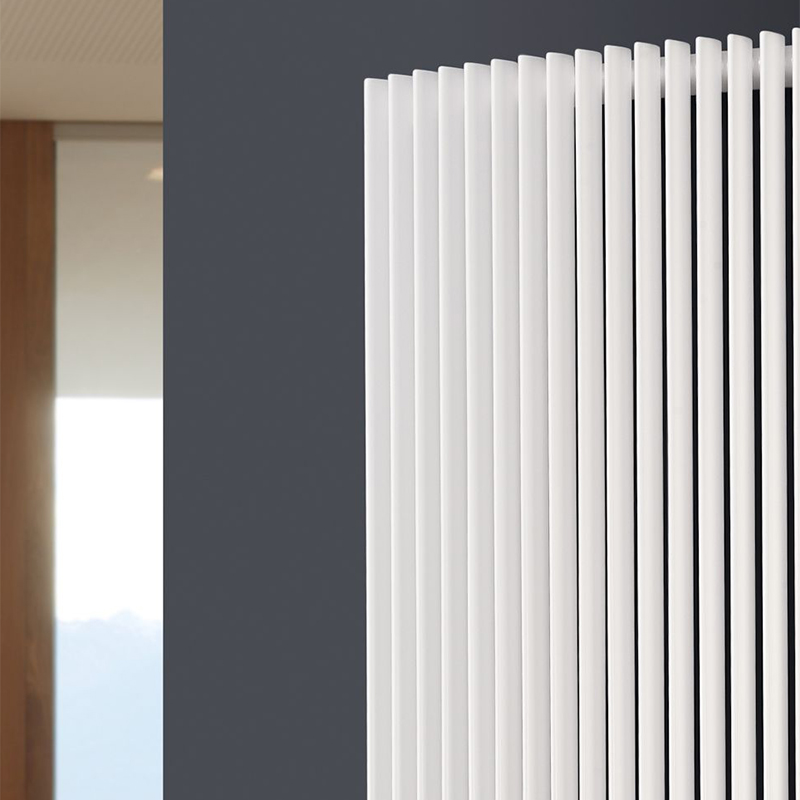 Eucotherm Corus Curved Single Vertical Designer Radiator