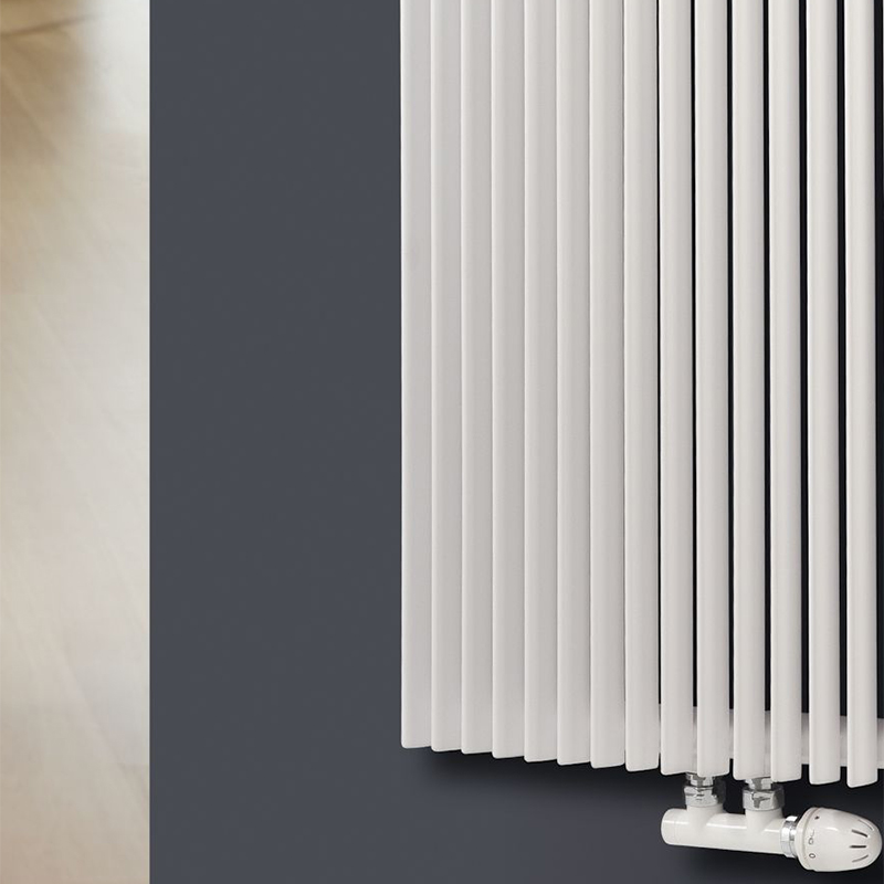 Eucotherm Corus Curved Single Vertical Designer Radiator