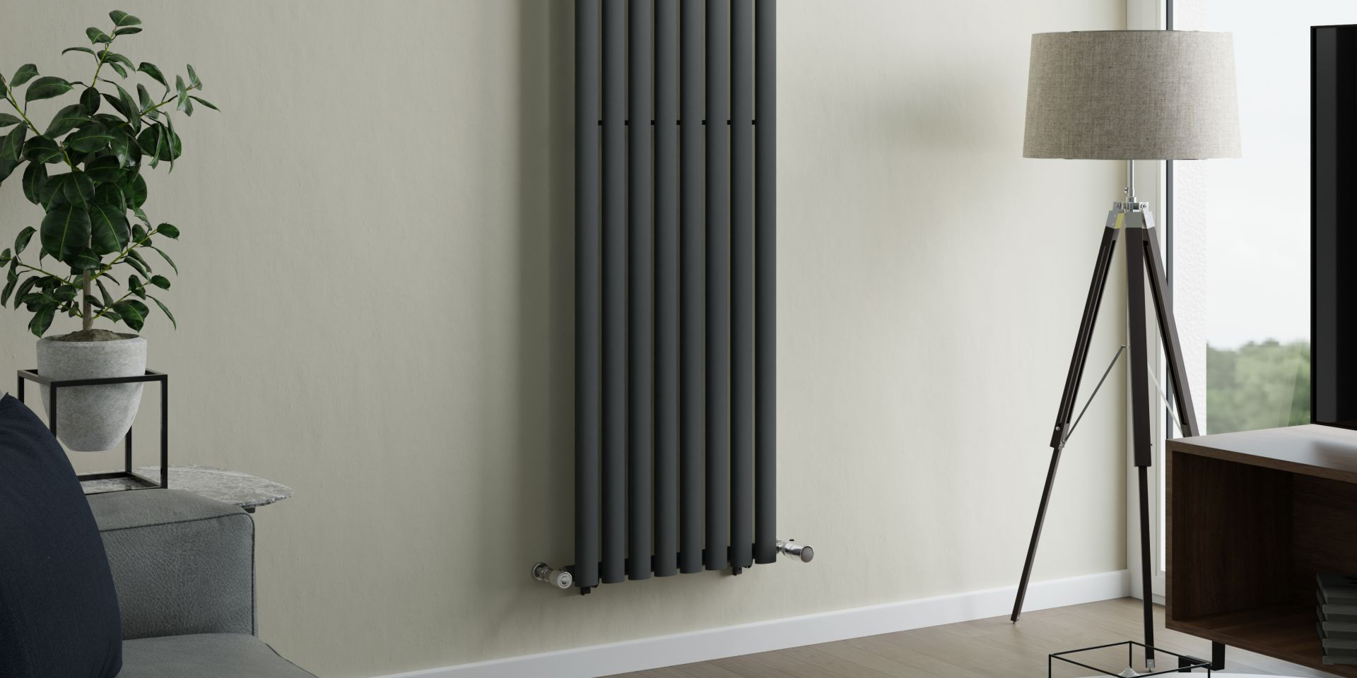 Eucotherm Lynx Steel Vertical Designer Radiator