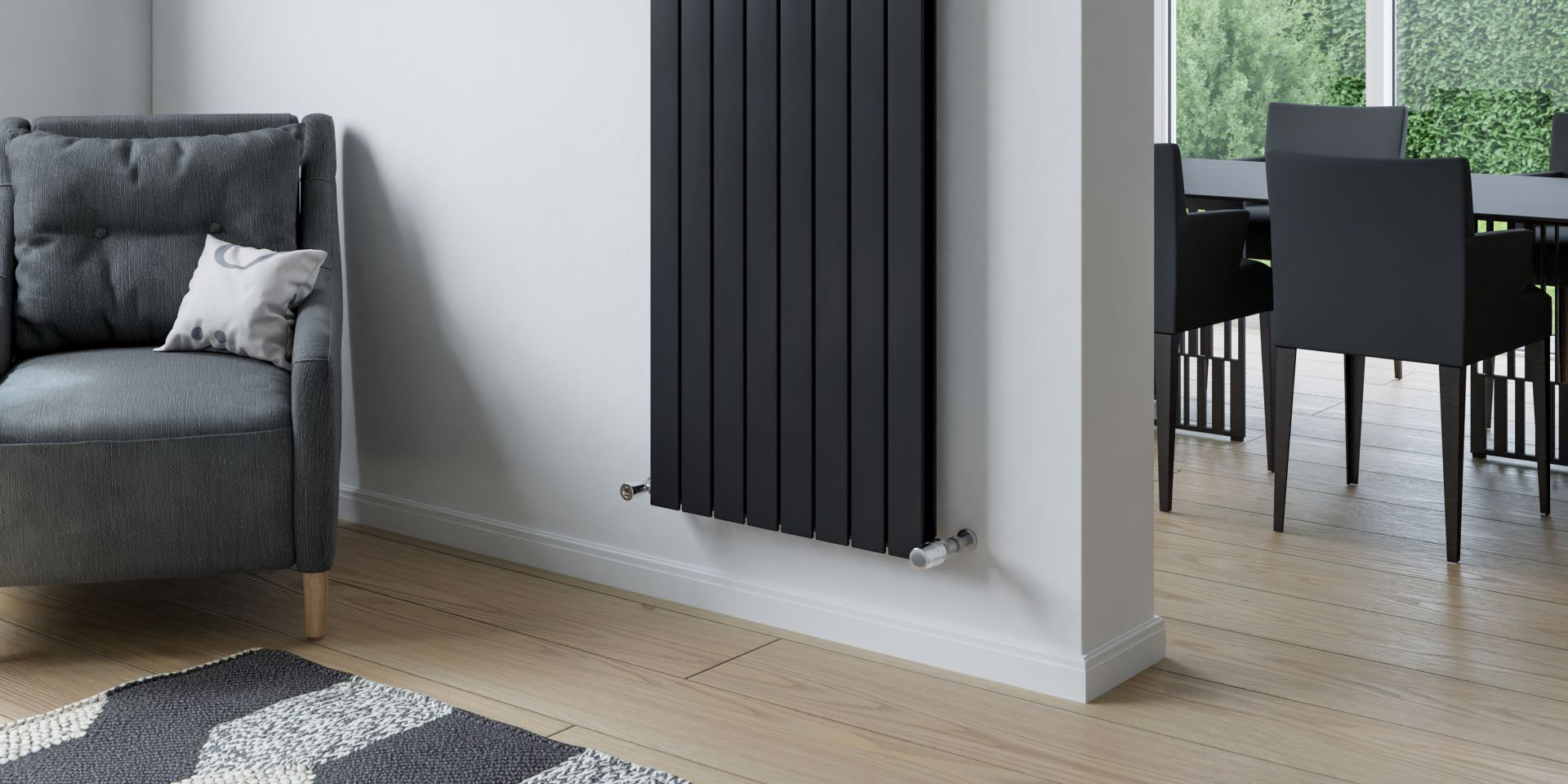 Eucotherm Mars Duo Vertical Designer Radiator