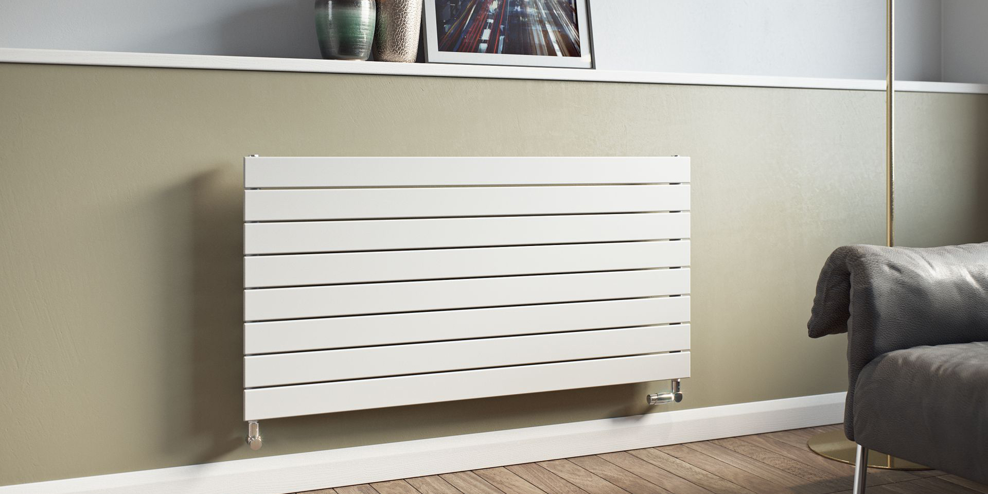 Eucotherm Mars Single Horizontal Designer Radiator