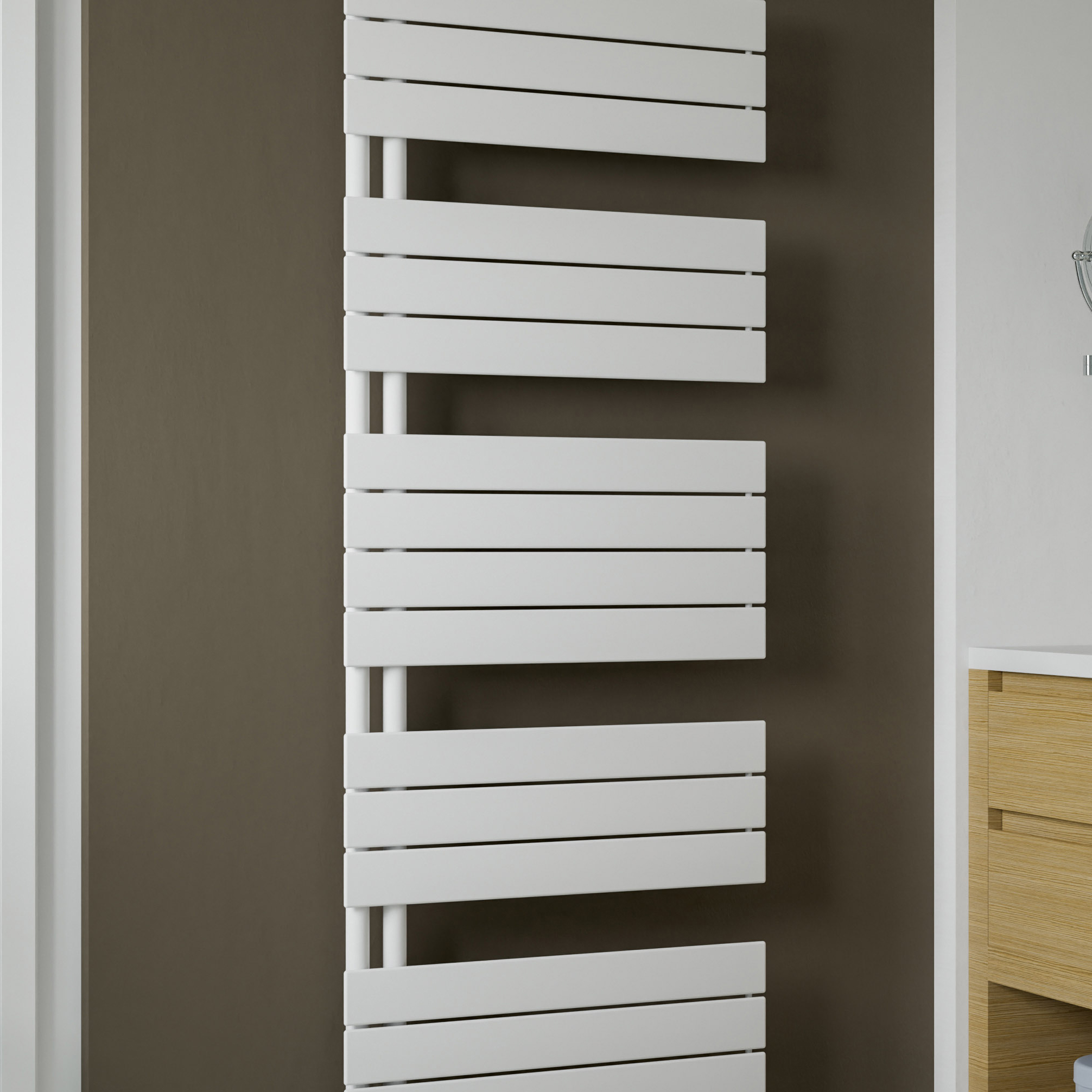 Eucotherm Mars Trium Electro WiFi Electric Designer Heated Towel Rail