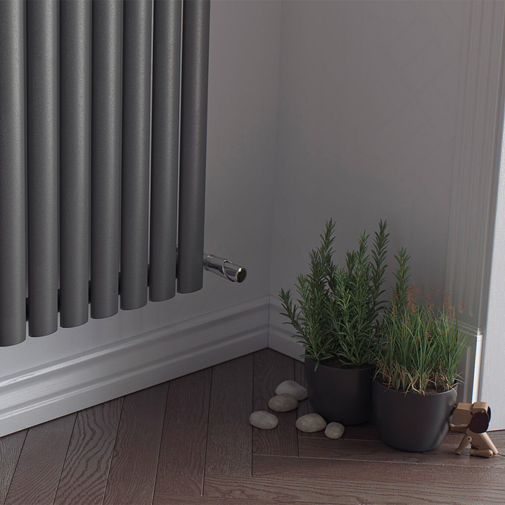 Eucotherm Nova Single 600 Vertical Designer Radiator