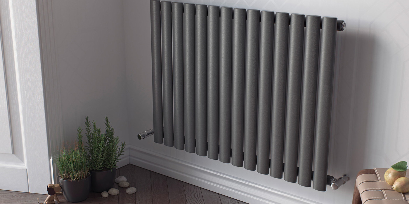 Eucotherm Nova Single 600 Vertical Designer Radiator