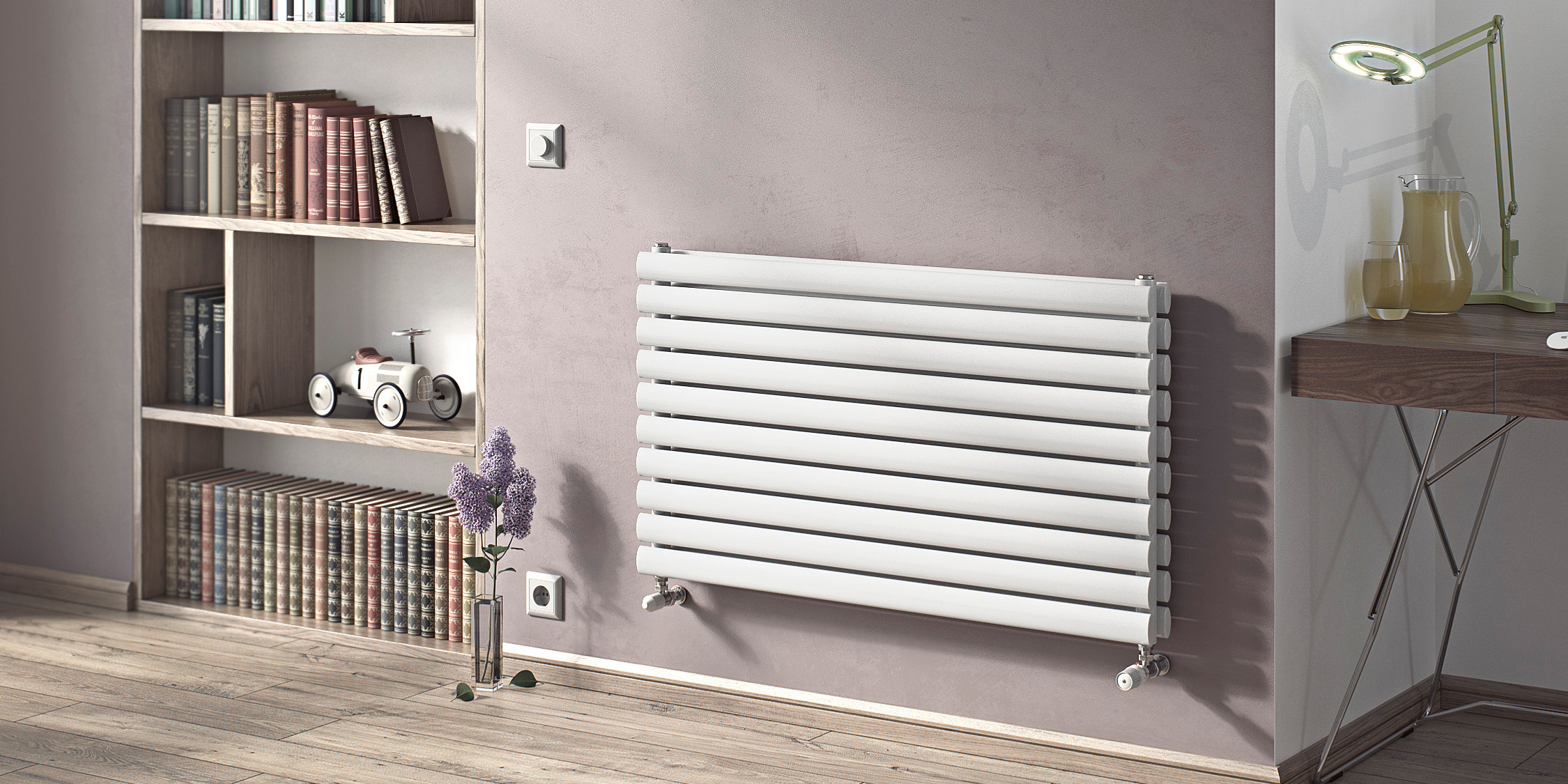 Eucotherm Nova Duo Horizontal Steel Designer Radiator