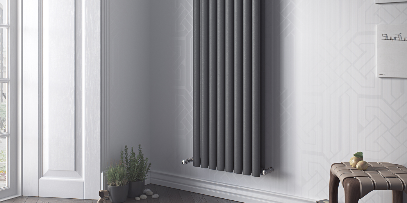 Eucotherm Nova Duo Tube Vertical Designer Radiator