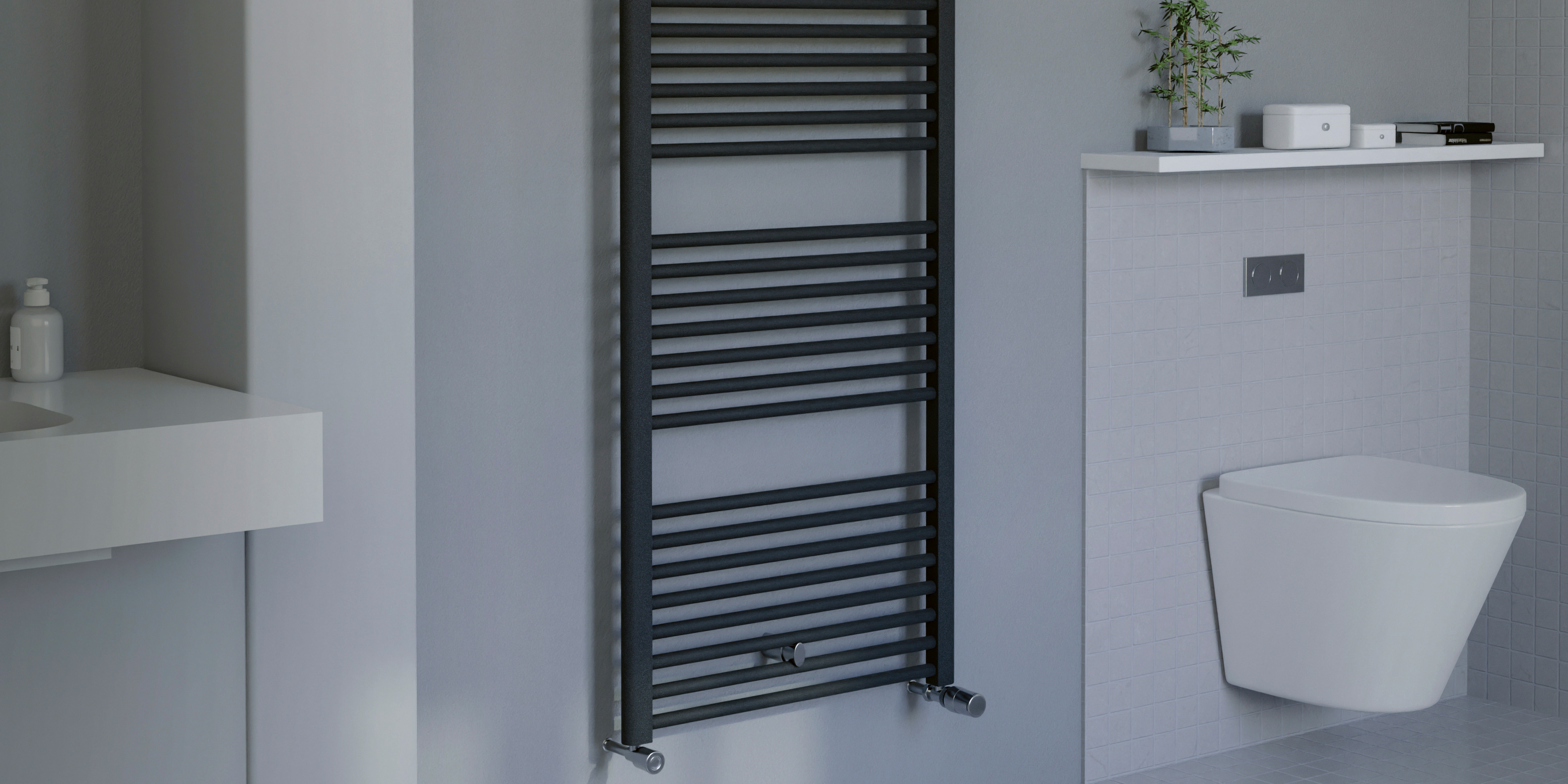 Eucotherm Primo Steel Designer Heated Towel Rail