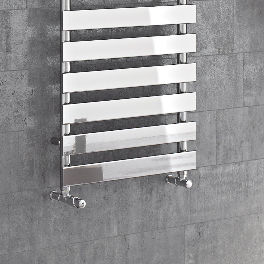 Eucotherm Primus Chrome Steel Designer Heated Towel Rail