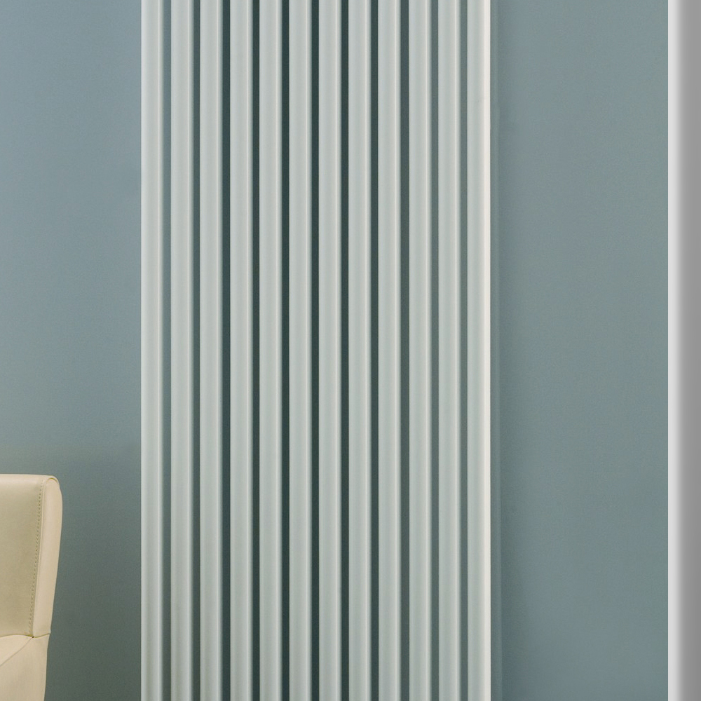 Eucotherm Supra Round Tube Single Vertical Designer Radiator