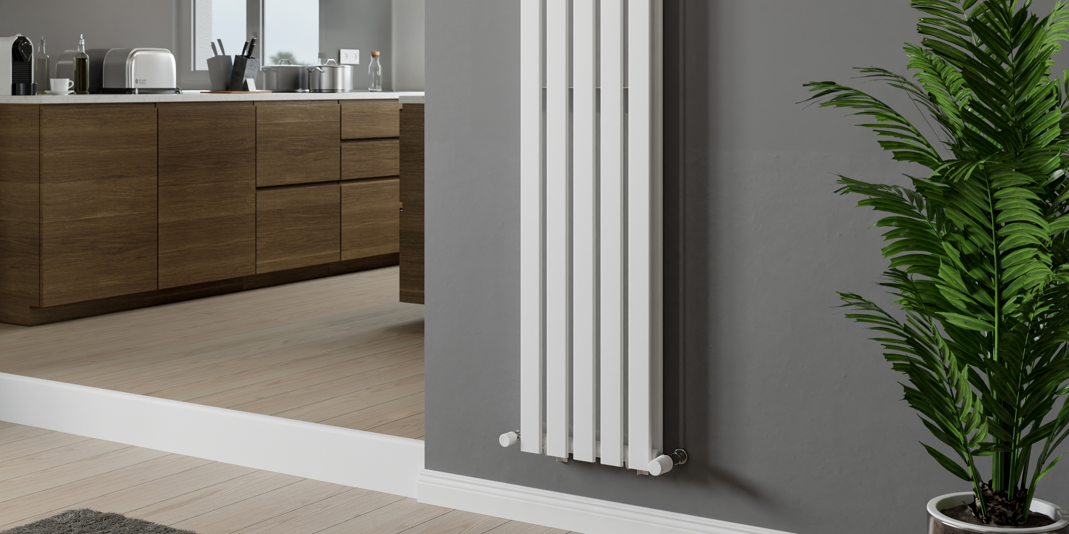 Eucotherm Vega Duplex Steel Vertical Designer Radiator