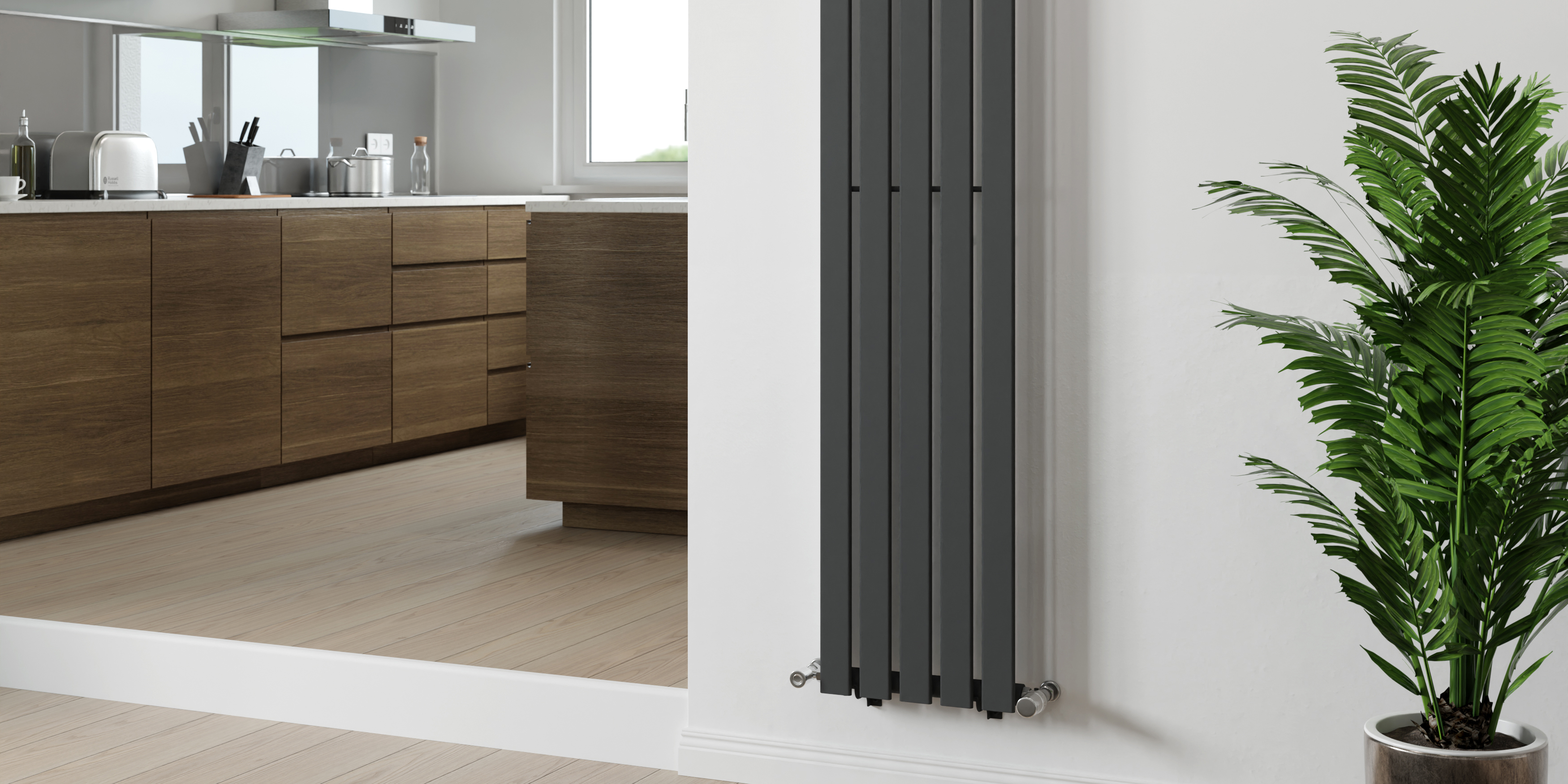 Eucotherm Vega Steel Vertical Designer Radiator