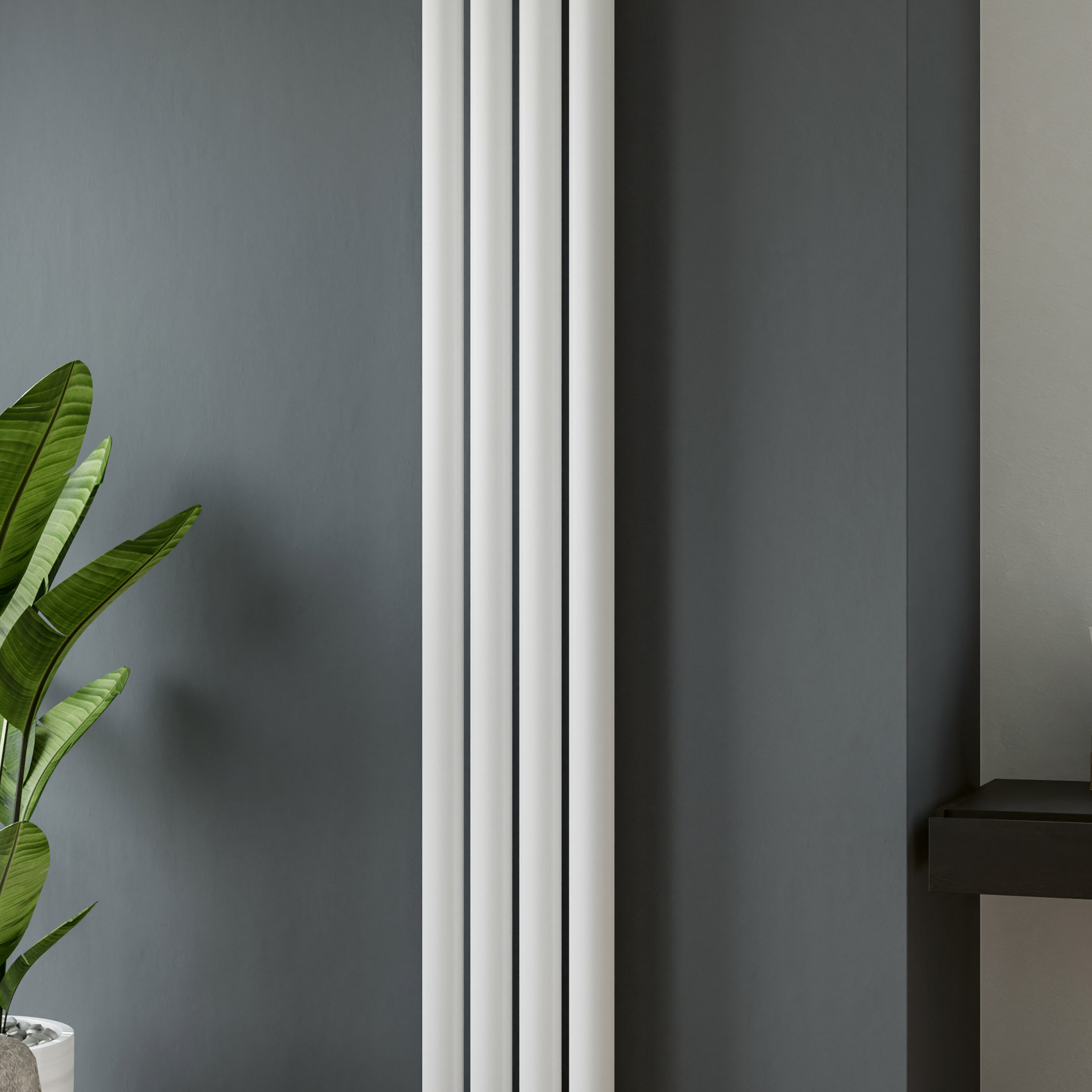 Eucotherm Vulkan Electro WiFi Electric Vertical Designer Radiator