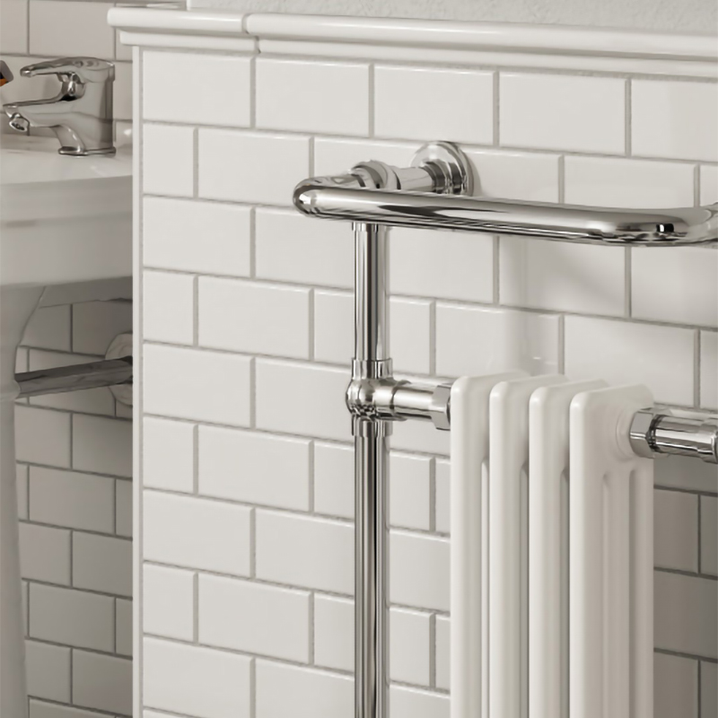 Reina Alicia Traditional Heated Towel Rail 952x479mm