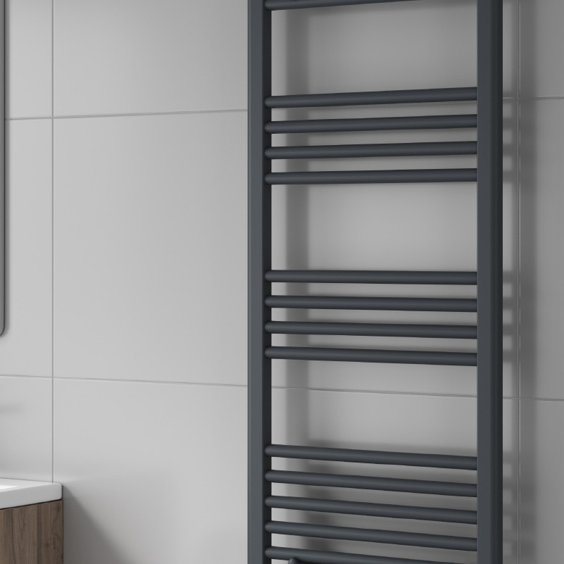 Reina Capo Flat Electric Heated Towel Rail