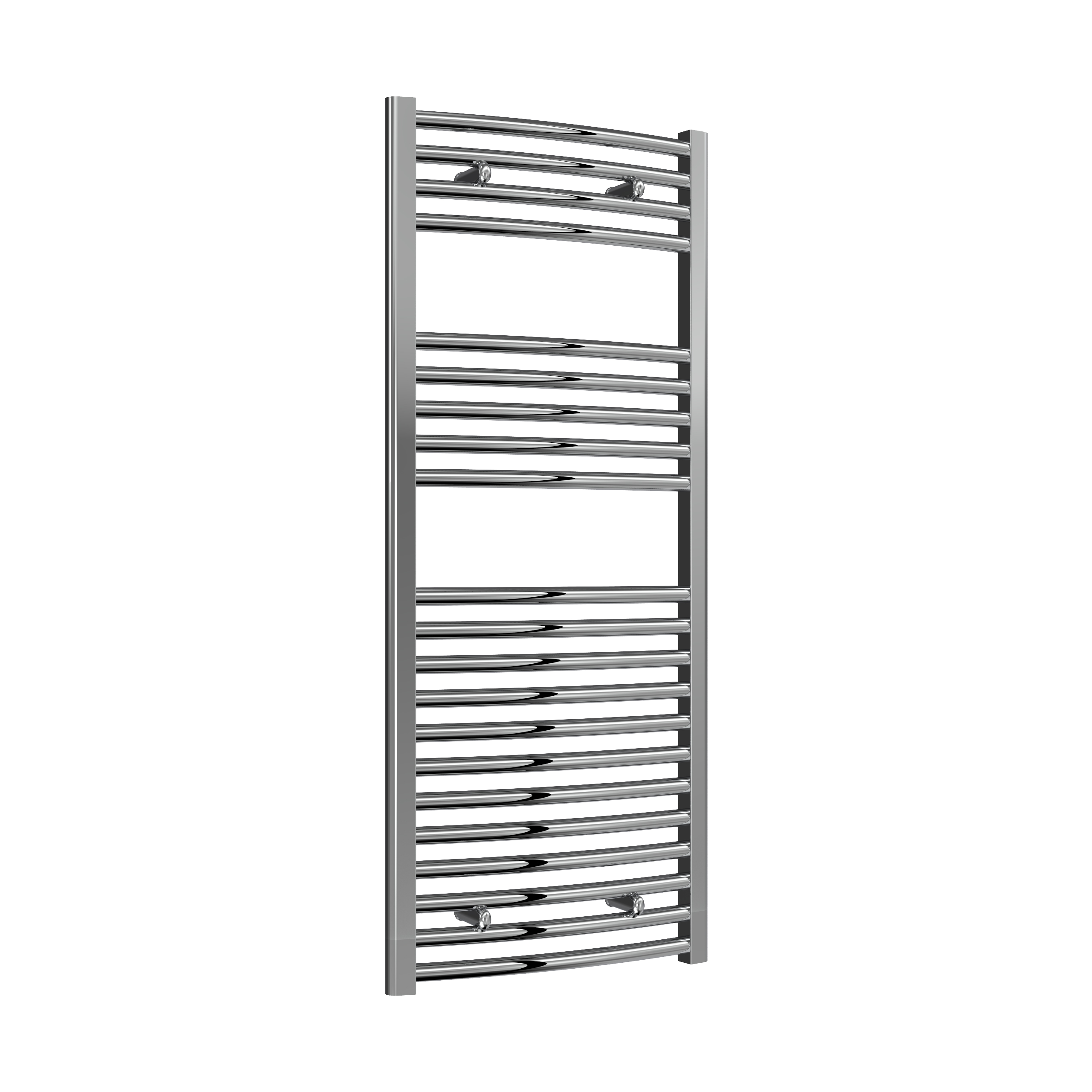 Reina Diva Curved Chrome Electric Heated Towel Rail