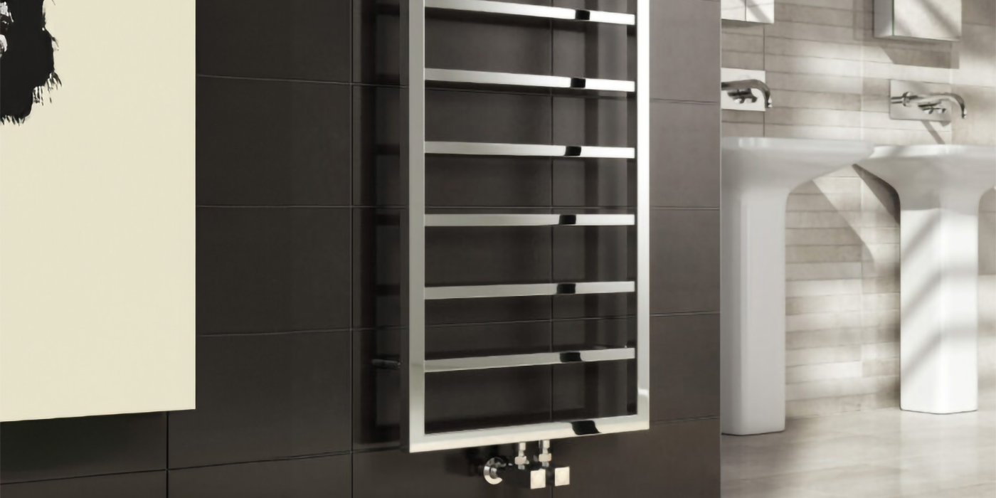 Reina Egna Stainless Steel Designer Heated Towel Rail