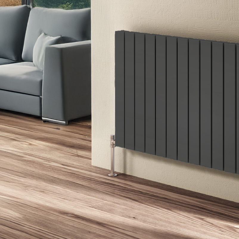 Reina Flat Horizontal Single Designer Radiator